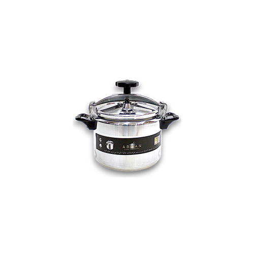 Alnokhba Al Mumayza 5L Aluminum Pressure Cooker – Family Size, High Safety & Fast Cooking