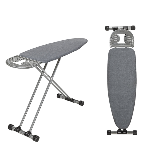 Al-Nokhba Medium Heavy-Duty Ironing Board - Foldable Grey