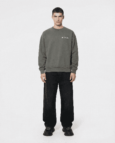 OLIVE GREEN SWEATSHIRT