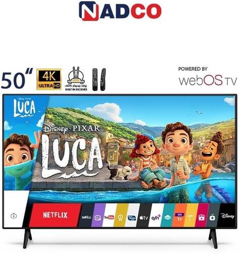 شاشة Nadco نادكو 50 بوصة نظام  تشغيل WEB OS سمارت