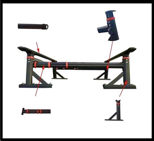   بد راك  متعدد الارتفاعات DODGE RAM  Bed Rack