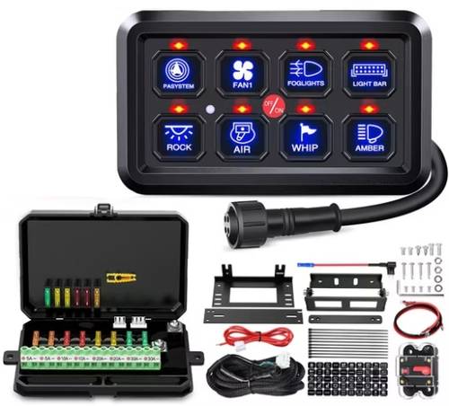 لوحة تحكم 8 ازرار ( SWITCH PANEL8 GANG )