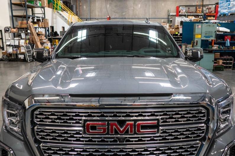 قواعد انارات فوق الرفرف جي ام سي سيرا  GMC AT4X  1500 2019 - 2026