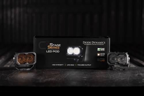 سي 2 برو جديد ابيض درايف C2 2.0 Pro White SAE Driving ABL (pair)