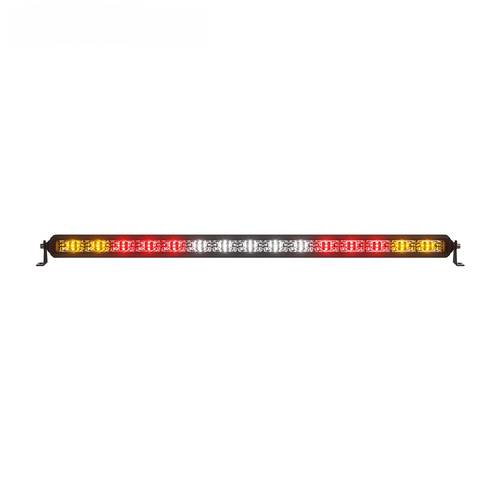 AJA  SIGNAL WARNING LIGHT 30 INCH ليد بار خلفي اشارات تنبيهية احمر وابيض 