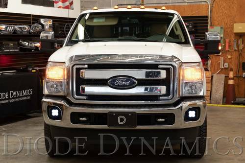 قواعد انوار الضباب من نوع SS3 لفورد F250/350 سوبر ديوتي 2011-2016 مع وصلات التحويل بديل كشافات الوكالة