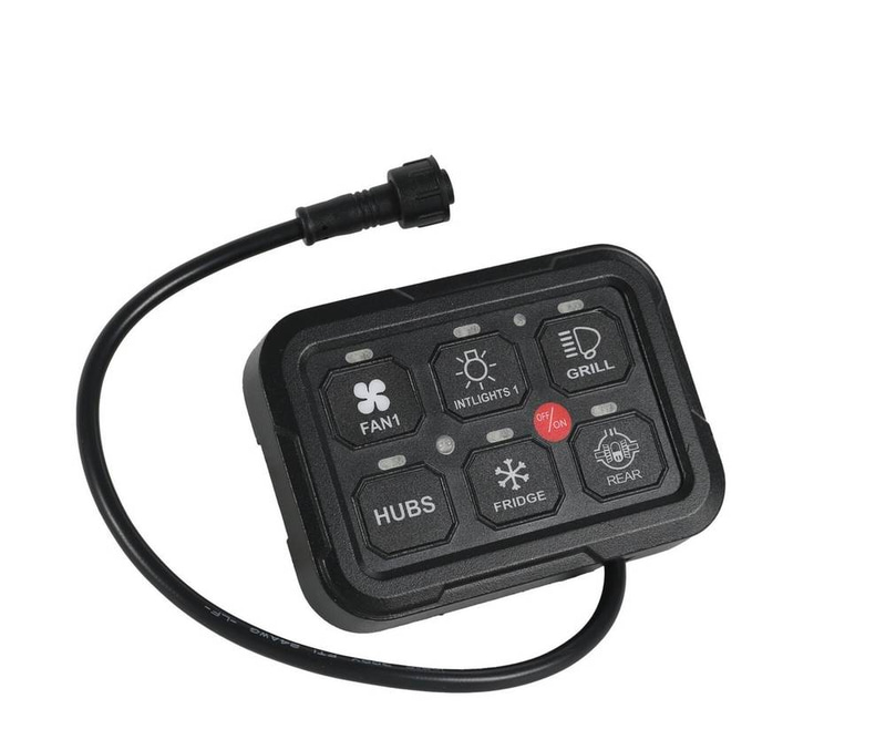 لوحة تحكم 6 ازرار ( SWITCH PANEL6 GANG )