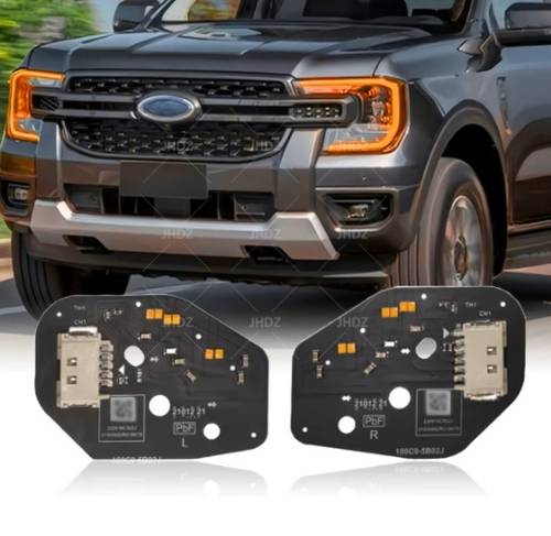 شريحة اسطبات أمامي ليد برتقالي فورد رانجر  رابتر FORD RANGER RAPTOR
