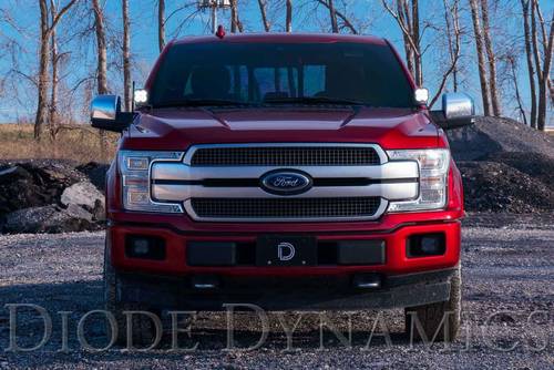 قواعد كشافات فوق الرفرف حديد مستورد  لفورد F-150/ رابتور 2015-2020 تربط على مسامير الكبوت