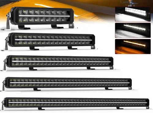 AJA LIGHT BAR 40 INCH ليد بار من اجا 40 انش ابيض  عدسة درايف