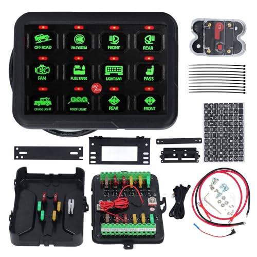 لوحة تحكم 12 ازرار ( SWITCH PANEL12 GANG )
