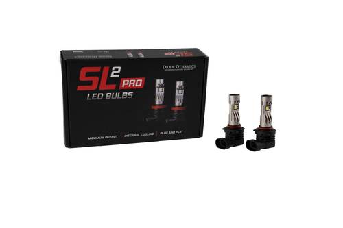 مصابيح أمامية LED منخفضة الشعاع لسيارة شيفروليه تاهو 2015-2022 (زوج) تصميم لمبة LED SL2 Pro (2400 لومن)