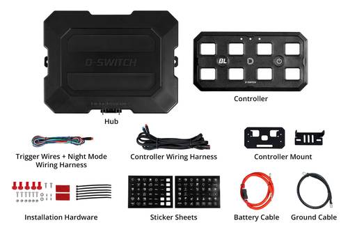 لوحة تحكم 8 ازرار  ( DIODE DYNAMICS ) D SWITCH  