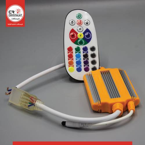 توصيلة RGB مع ريموت 