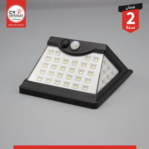 جداري طاقة شمسية انارة اصفر 2W