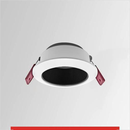 سبوت لايت الومنيوم صب ابيض واسود تصميم بارز مخطط