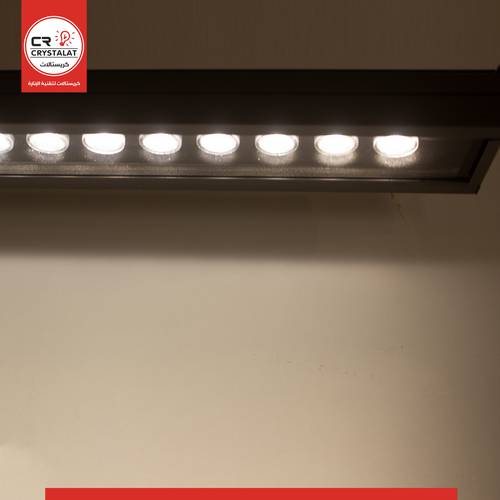 اضاءة وشرلايت انارة واجهات wall washer light انارة 4000 كيلفن 220 فولت 