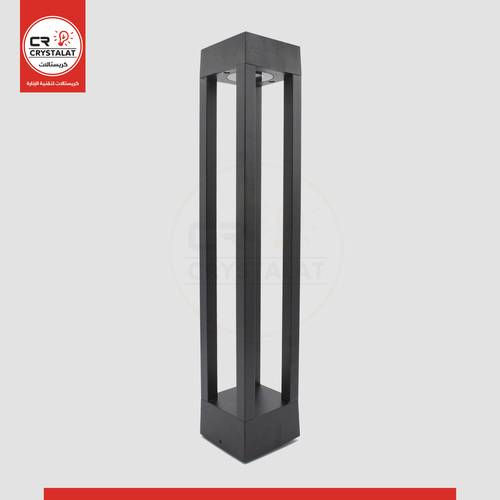 عمود حدائق مكعب انارة اصفر ليد 60CM-  10W