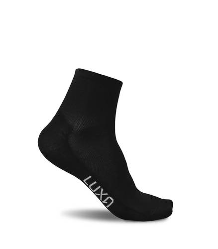 LUXA CLASSIC black CYCLING SOCKS short