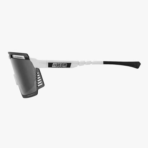 نظارة SCICON AEROWATT White Gloss Multimirror Silver