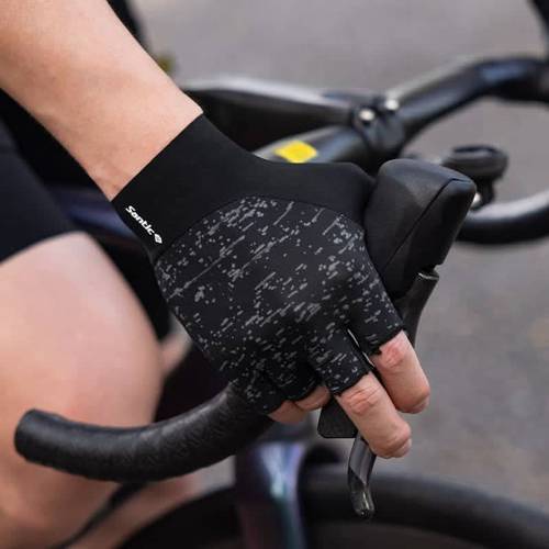 Santic Byron Integrated Reflective Gloves