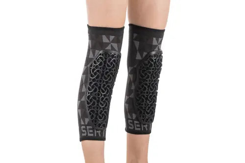 حماية الركبة للأطفال SERYT YOUTH Flow Knee Checker BLACK GREY