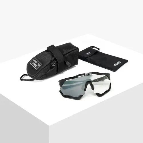 نظارة SCICON AEROSHADE XL Black Gloss Photochromic