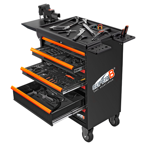 محطة العمل المتكاملة SuperB Work station with plastic work tray