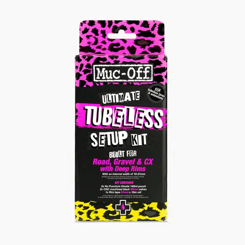 مك اوف Ultimate Tubeless Setup Kit