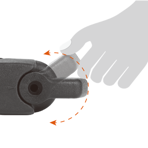 أداة  SuperB Thumb adjustable torque wrench - 4 / 5 / 6 Nm