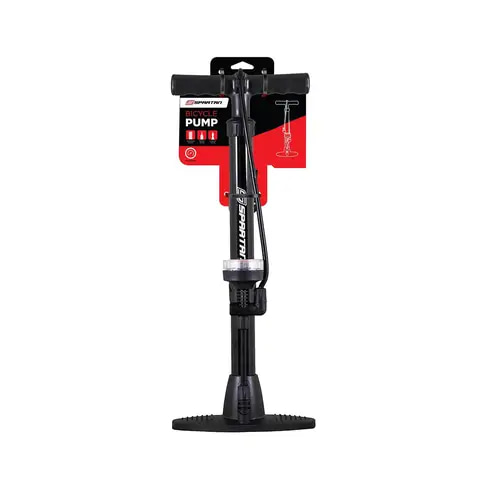 Spartan Bicycle Pump With Gauge - 120PSI