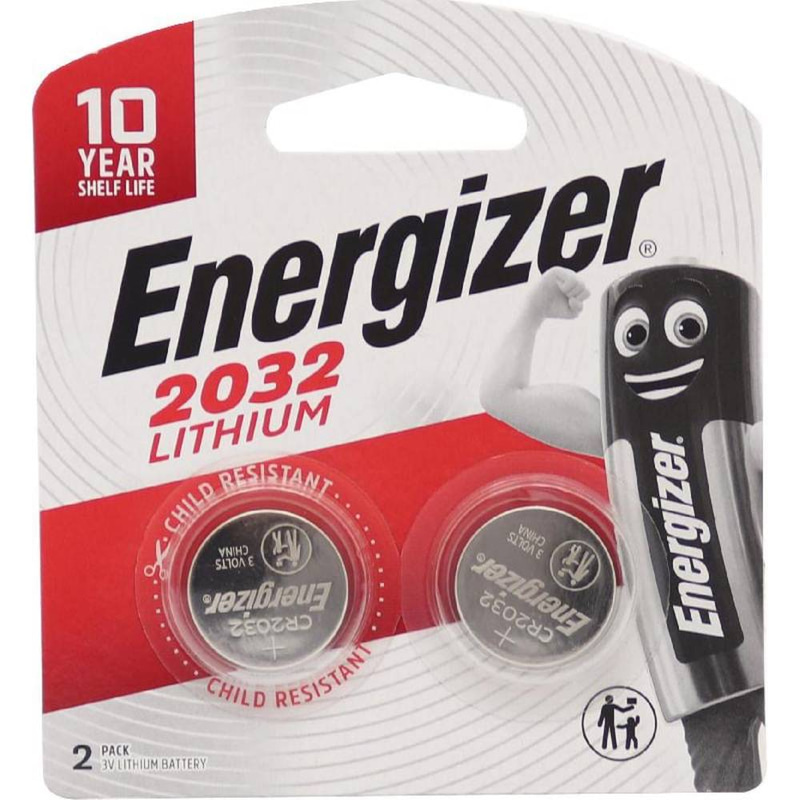 بطاريات انرجايزر 2032 lithium 2 battries
