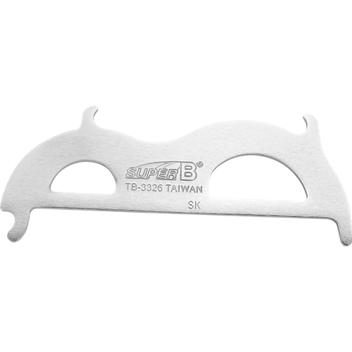 أداة فحص الجنزير SuperB 2 in 1 chain checker and chain hook 