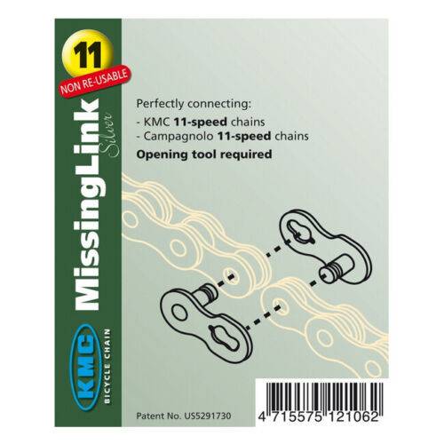 KMC Missing Link 11 Speed Chain Link GOLD non resusable