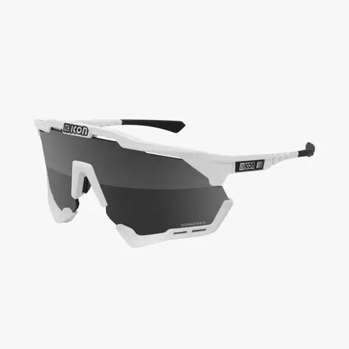 نظارة SCICON AEROSHADE XL White  Gloss Multimirror Silver