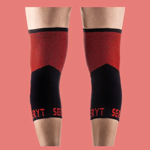 حماية الركبة SERYT Flow Knee Checker Red