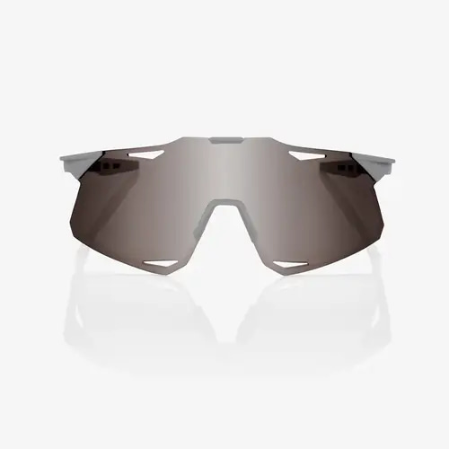 نظارة 100% HYPERCRAFT® Matte Stone Grey HiPER® Silver Mirror Lens
