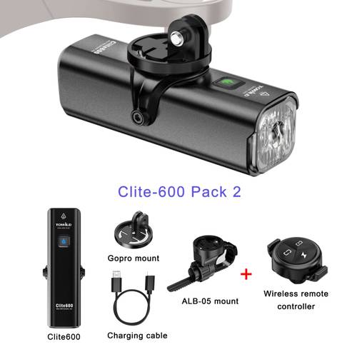 مصباح أمامي للدراجة TOWILD Cl 600