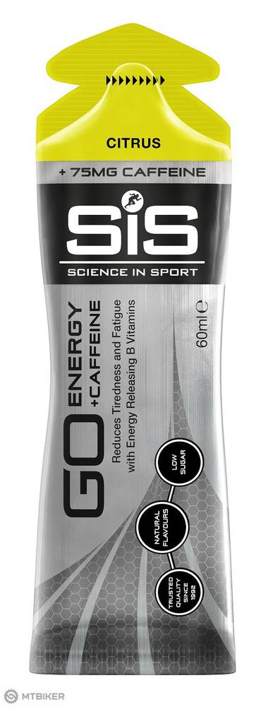 (حمضيات) SIS Go energy + Caffeine gel