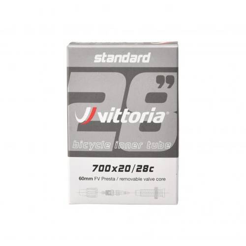 Vittoria Inner Tube STANDARD 700x20/28c FV presta RVC 60mm