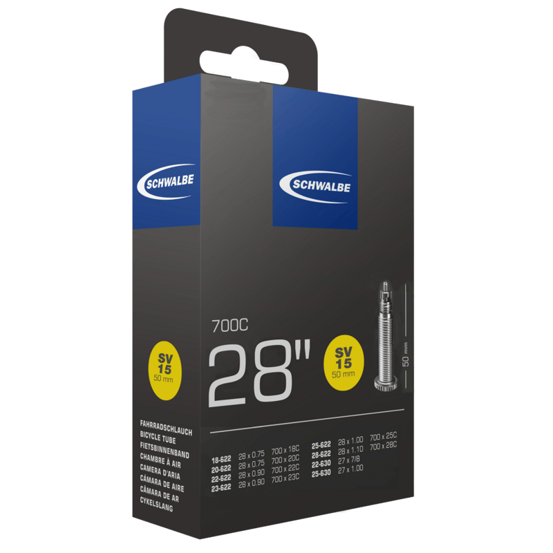 انبوب داخلي SCHWALBE TUBE 700x18-28
