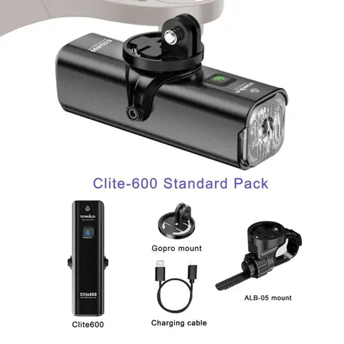 مصباح أمامي للدراجة TOWILD Cl 600