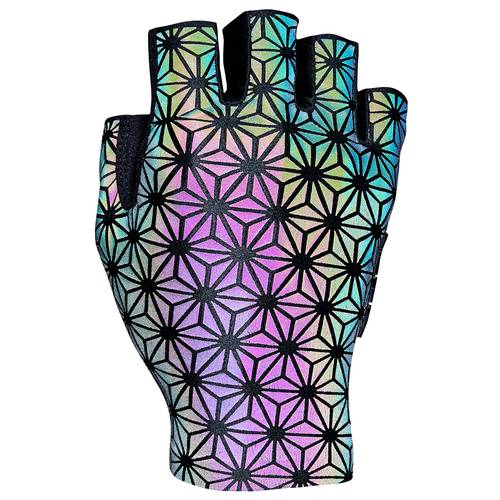 SUPACAZ SupaG Clarino Gloves – Oil Slick Reflective