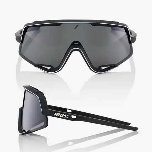 نظارة Glendale 100% Soft Tact Black Smoke Lens