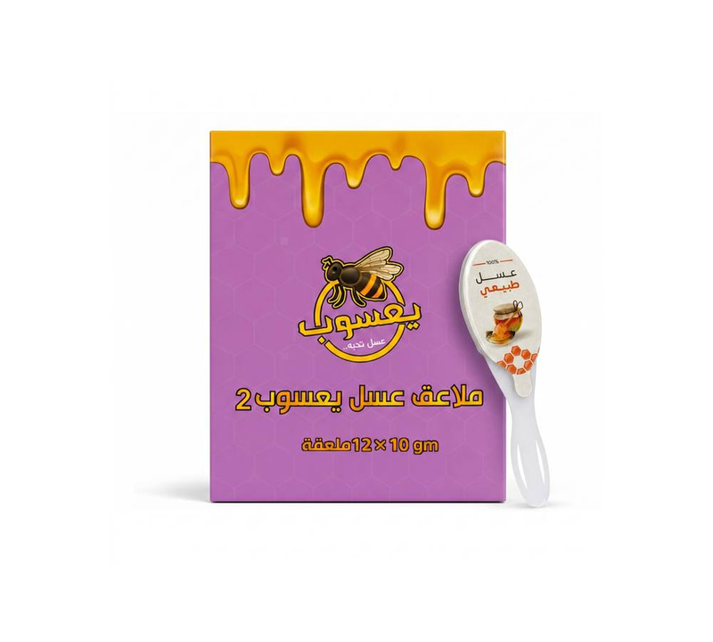 ملاعق عسل يعسوب 2 للنساء - 12 ملعقة