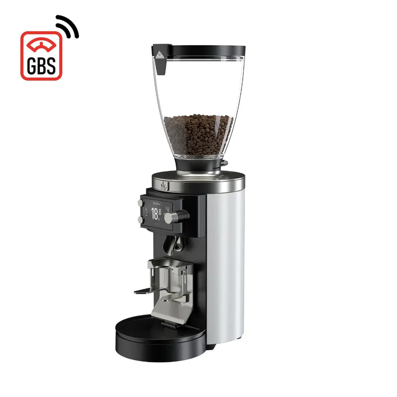 مطحنة الإسبريسو مالكونيق E65W GBS أبيض