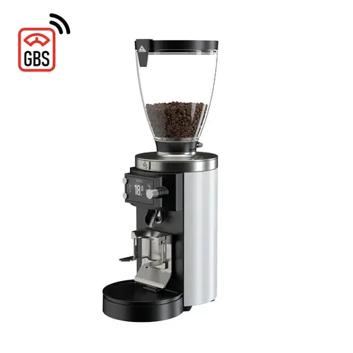 مطحنة الإسبريسو مالكونيق E65W GBS أبيض
