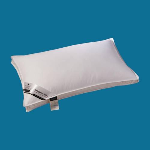 وسادة اندلجنس قطن 1600 جرام مقاس 50×90 سم ابيض