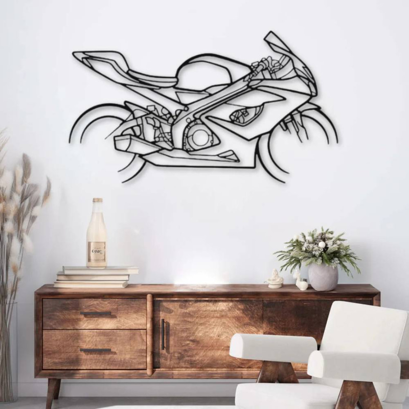 Metal Wall Decor – Suzuki GSX-R 1000 Motorcycle Design