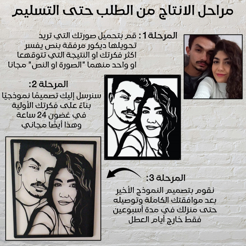 أنشئ ديكورًا فريدًا باستخدام صورتك أو فكرتك الخاصة